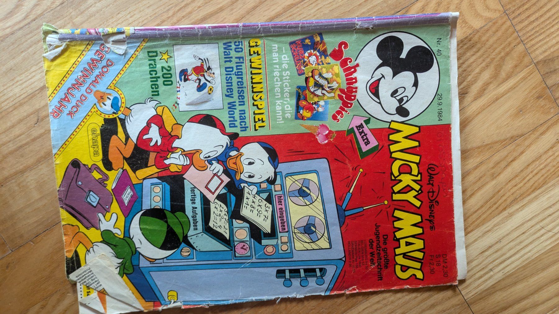 Comics: Micky Maus 1984 – Gebraucht aus Lommis von susannekoenig