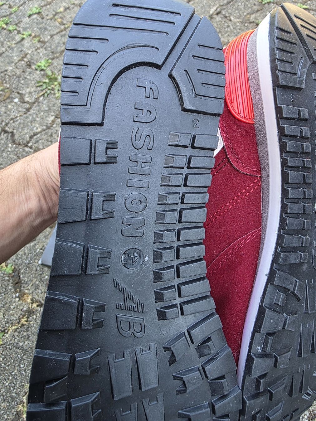 Chaussures hommes:  Sneaker rot Grösse 43 neu – Neuf (Voir description) à Reinach BL par bru_qpv2 3