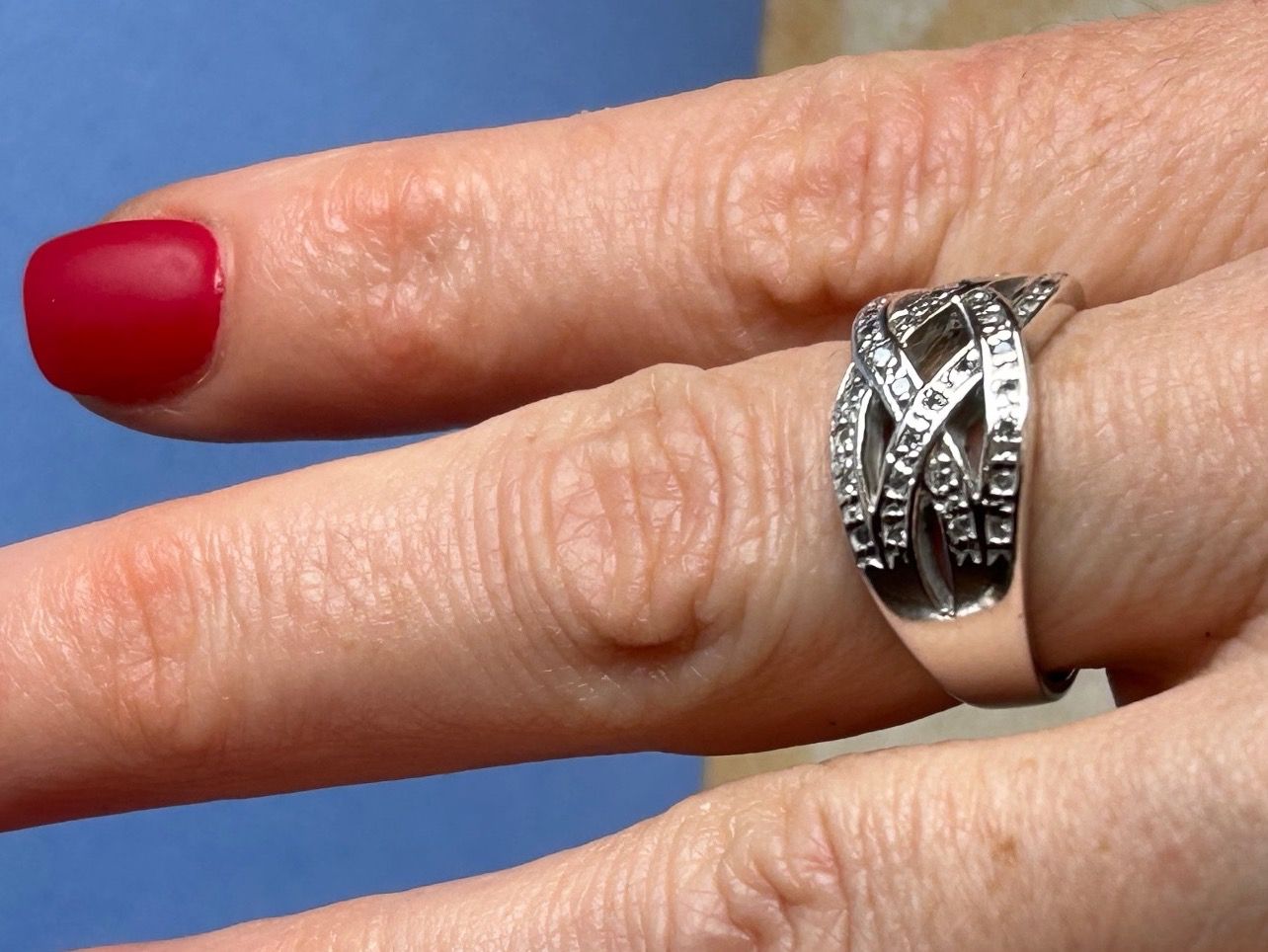 Ringe: Silberring QUEEN PARTY (58) – Gebraucht aus Dittingen von Bellevista 1