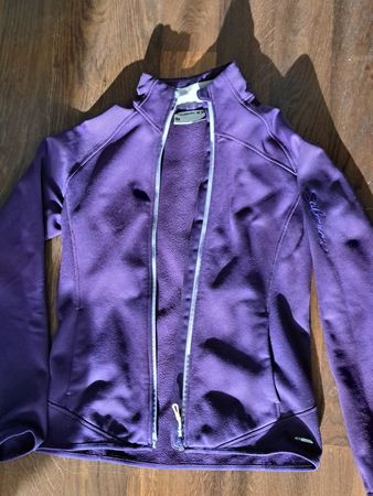 Salomon Fleecejacke Grösse S violett gutem Zustand