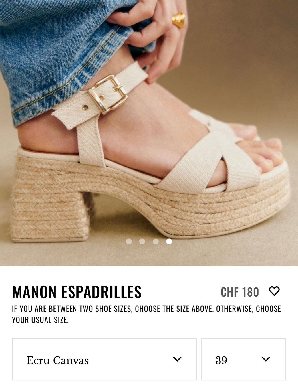 Sezane Scarpe da donna: Manon Espandrilles von Sézane – Nuovo (secondo la descrizione) da Einsiedeln venduto da bet_6nlq 2