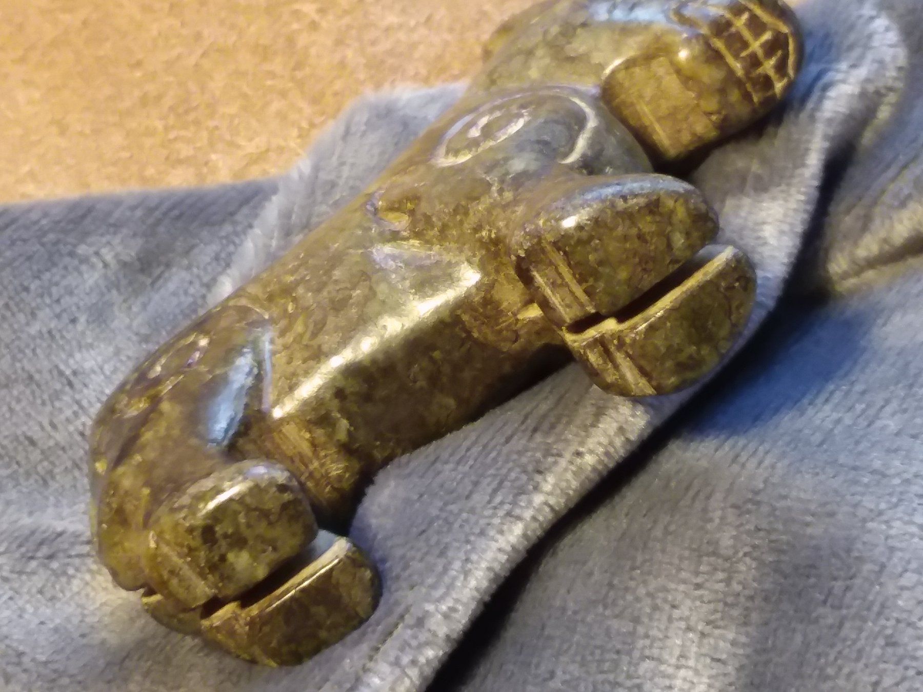 Statuette: Antike handgeschnitzte Jade Figur Pferd 19Jhd. China – Usato da Zürich venduto da sanwit 2
