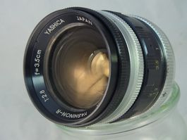 Rarität 1962 Super Yashinon R 35mm 2.8 M42 Yashica #s1
