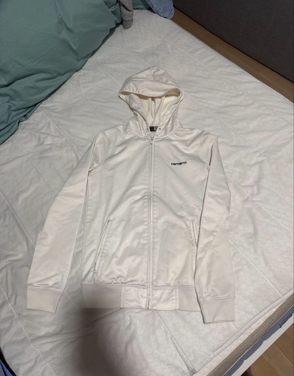 Carhartt Maglioni & Felpe: Carhartt ZIP-Hoodie Weiss – Usato da Laufen venduto da AnnaBlunschi