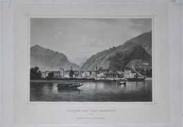 Locarno  Stahlstich von Köhler