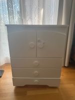 Wickelkommode weiss mit Schubladen