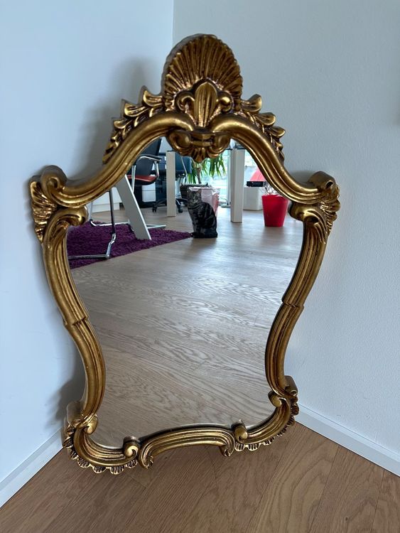 Goldene Barock Spiegel