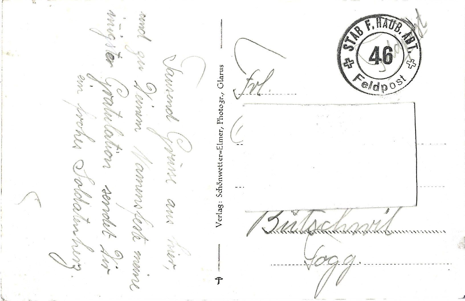 Cartes postales: 1149   Glarus  von  Osten – D'occasion à Bütschwil par Jackson1A 1