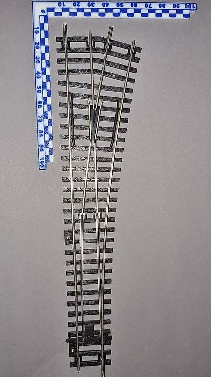 Modelleisenbahnen: PIKO Weiche rechts WR  – Neu und originalverpackt aus Boll von OrodHin