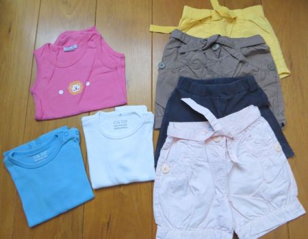 Sommer Kleiderset lot habits été 86
