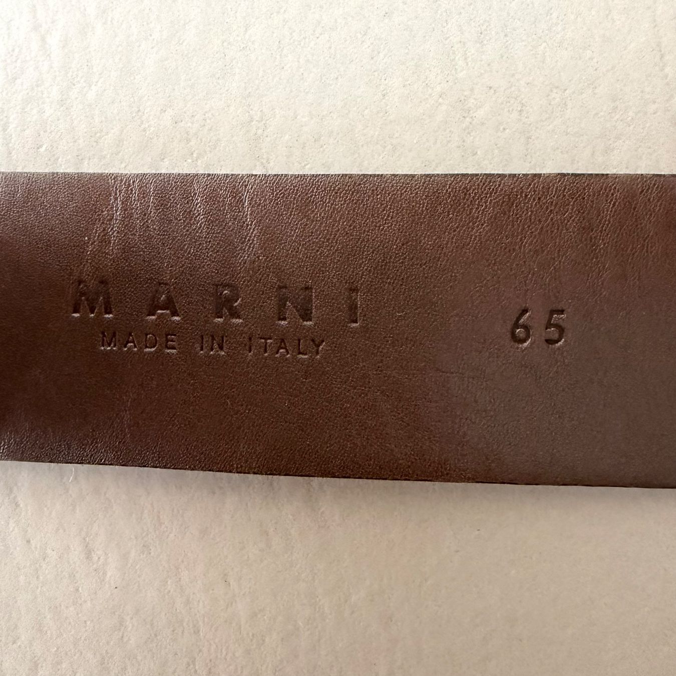 Marni Cinture: MARNI Ledergürtel 🤎 – Usato da Zürich venduto da ClosetQueen 8