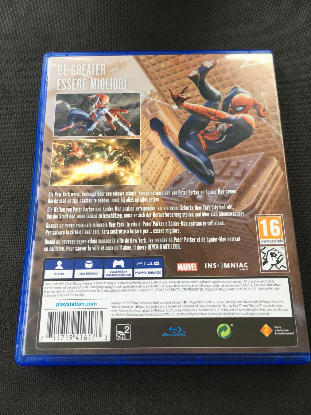 Sony Spiele: Spider-Man - PS4 / Playstation 4 – Gebraucht aus St.Gallen von sjosjo 1