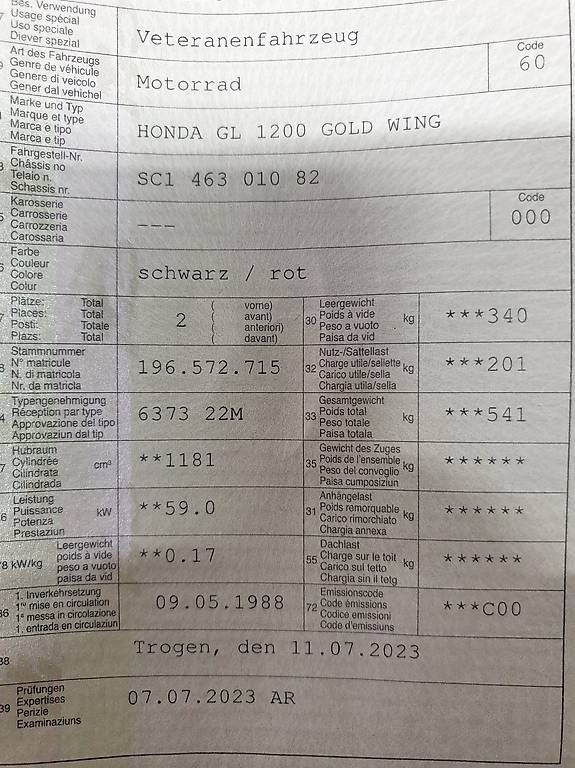 Honda Strada: Honda Goldwing – Usato da Grub AR venduto da motogeni 4