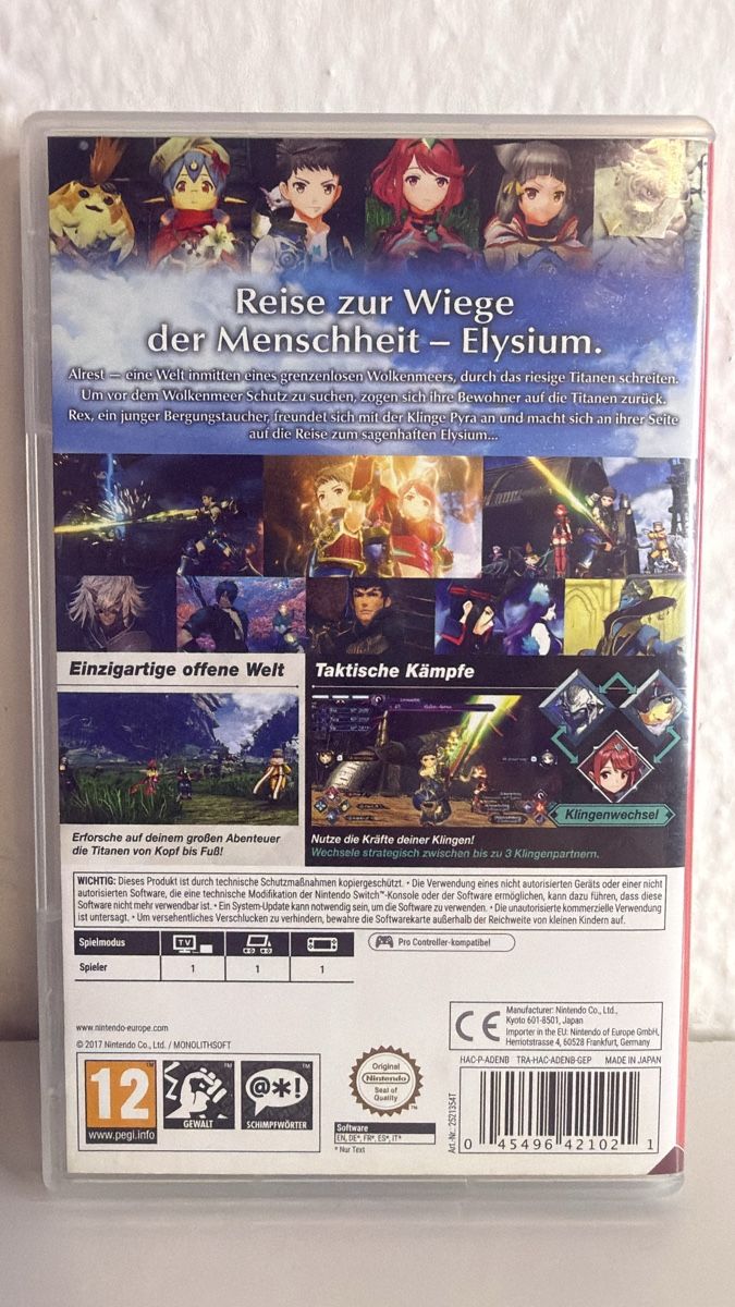 Nintendo Jeux: Nintendo Switch Xenoblade Chronicles 2 Game – D'occasion à Ehrendingen par bubulence 1