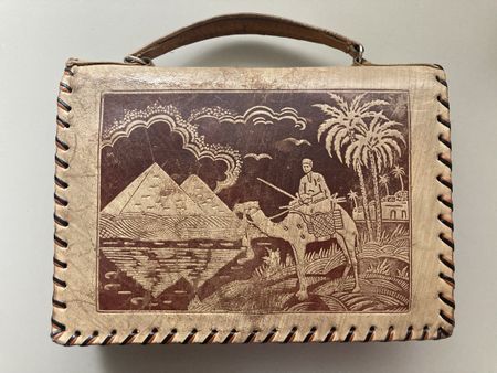 Ledertasche Antik