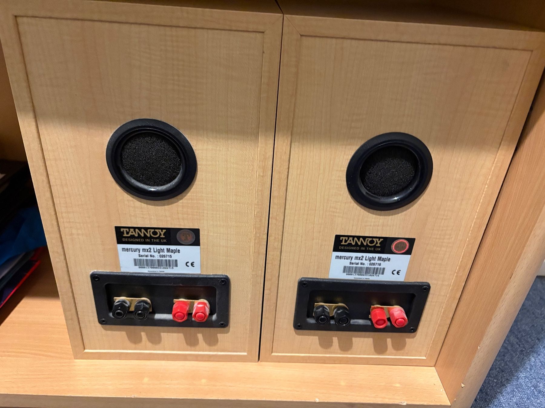 Tannoy Casse acustiche: Enceintes Tannoy Mercury mx2 Light Maple – Usato da Lausanne venduto da Redapp 1