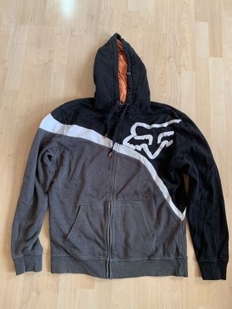 Fox Hoodie schwarz/grau