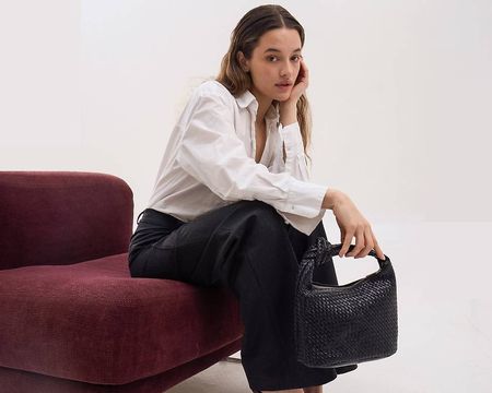 NEU! Mini Leder Tasche Willow black, Damen