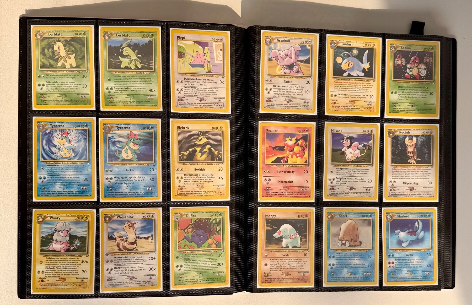 Pokémon Carte collezionabili: Pokémon Neo Genesis - komplettes Set - 2000 - DE – Usato da Dübendorf venduto da mar_86q9 2