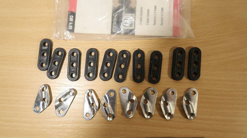 Tende : Alu 3-Lochspanner 2 Sets neu + Ersatzteile – Nuovo e nell'imballaggio originale da Rafz venduto da andy-music01 2