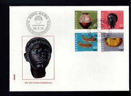 CH FDC Pro Patria Satz 1973