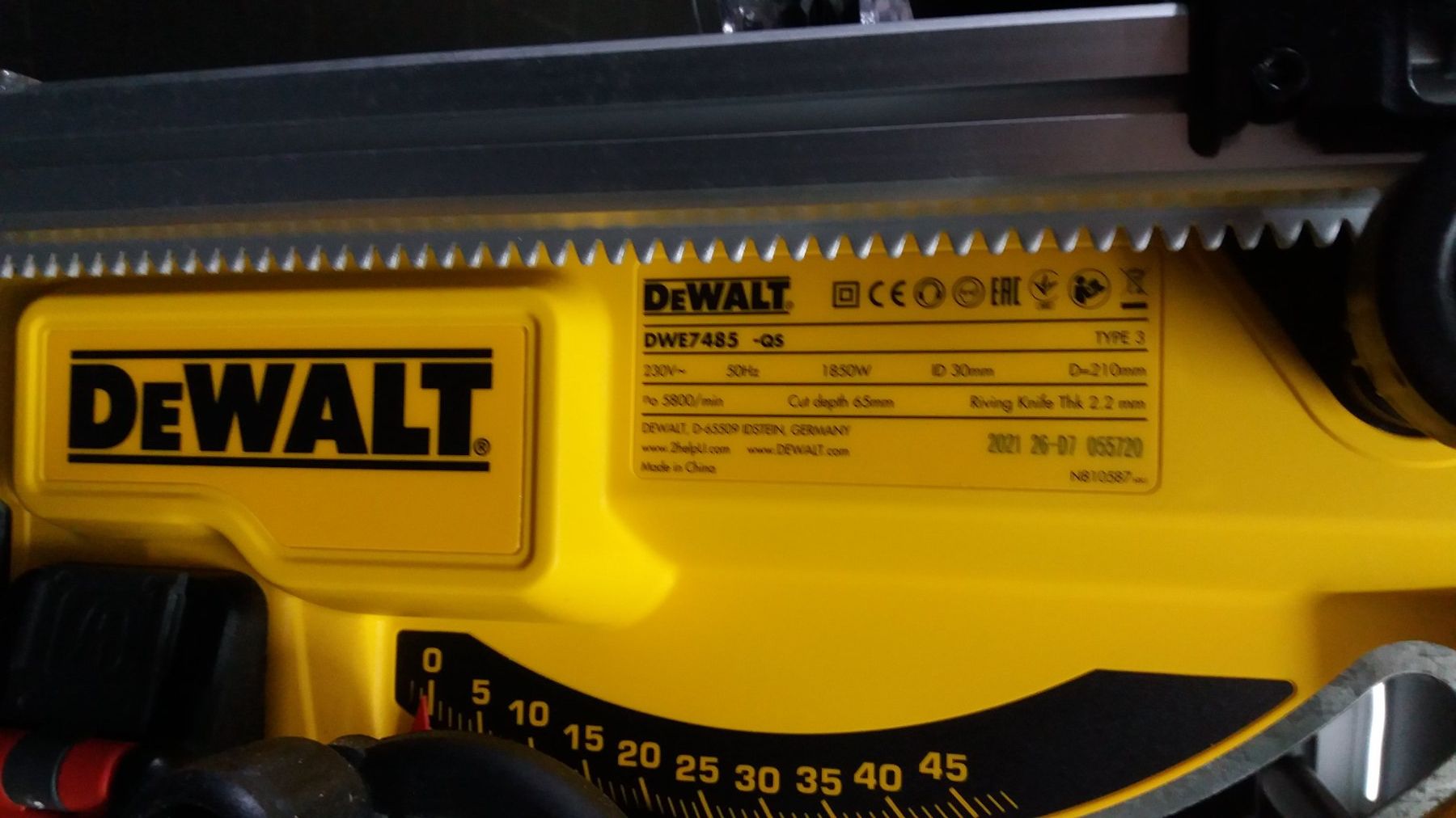 Tutte le macchine: Tischsäge DeWalt 7485 - QS – Nuovo (secondo la descrizione) da Bennau venduto da 123rehans 2