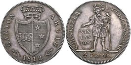Kanton Aargau 4 Franken 1812