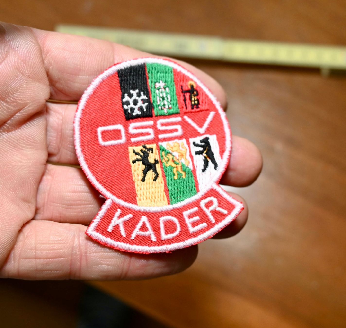 Placchette & Badge: OSSV - Ostschweizer Skiverband  PATCH badge KADER – Usato da Pfaffhausen venduto da mono_rec