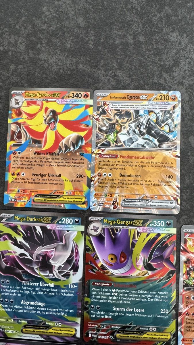 Pokémon Carte collezionabili: Pokemon Karten Set Mega EX Karten 10 Stück – Nuovo (secondo la descrizione) da Dietlikon venduto da abd_7qwy 3