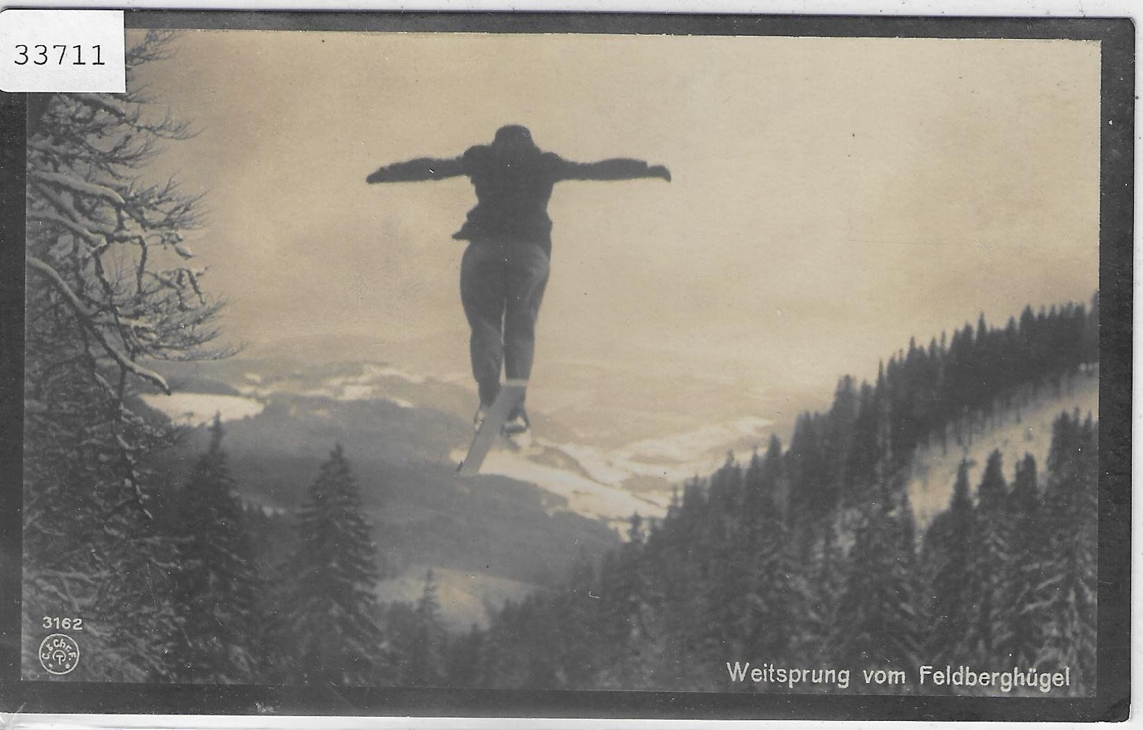 Cartes postales: Weitsprung vom Feldberghügel - Le saut – D'occasion à Ettingen par Kartenplanet