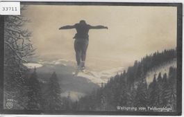 Weitsprung vom Feldberghügel - Le saut