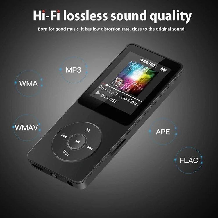 Lettore multimediale portatile: MP3 MP4 Player Bluetooth FM-Radio  LCD Display HiFi Musik – Nuovo (secondo la descrizione) da Kirchdorf AG venduto da Aarereussshop 4