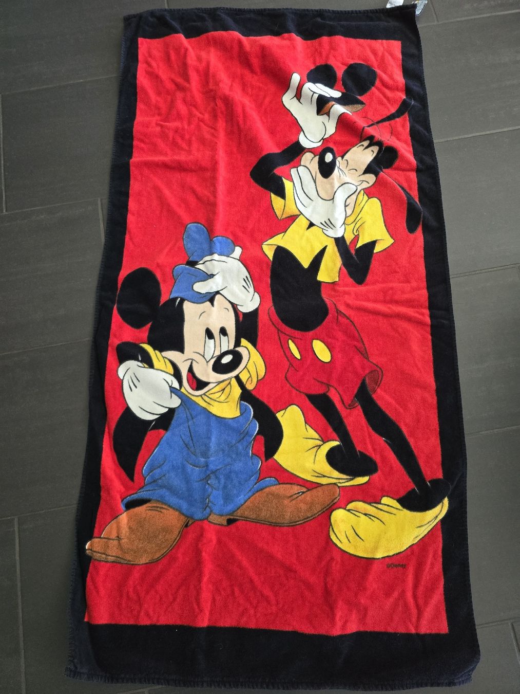 Teli da bagno: Disney Badetuch, Mickey Mouse & Goofy – Usato da Unterentfelden venduto da Panda-87