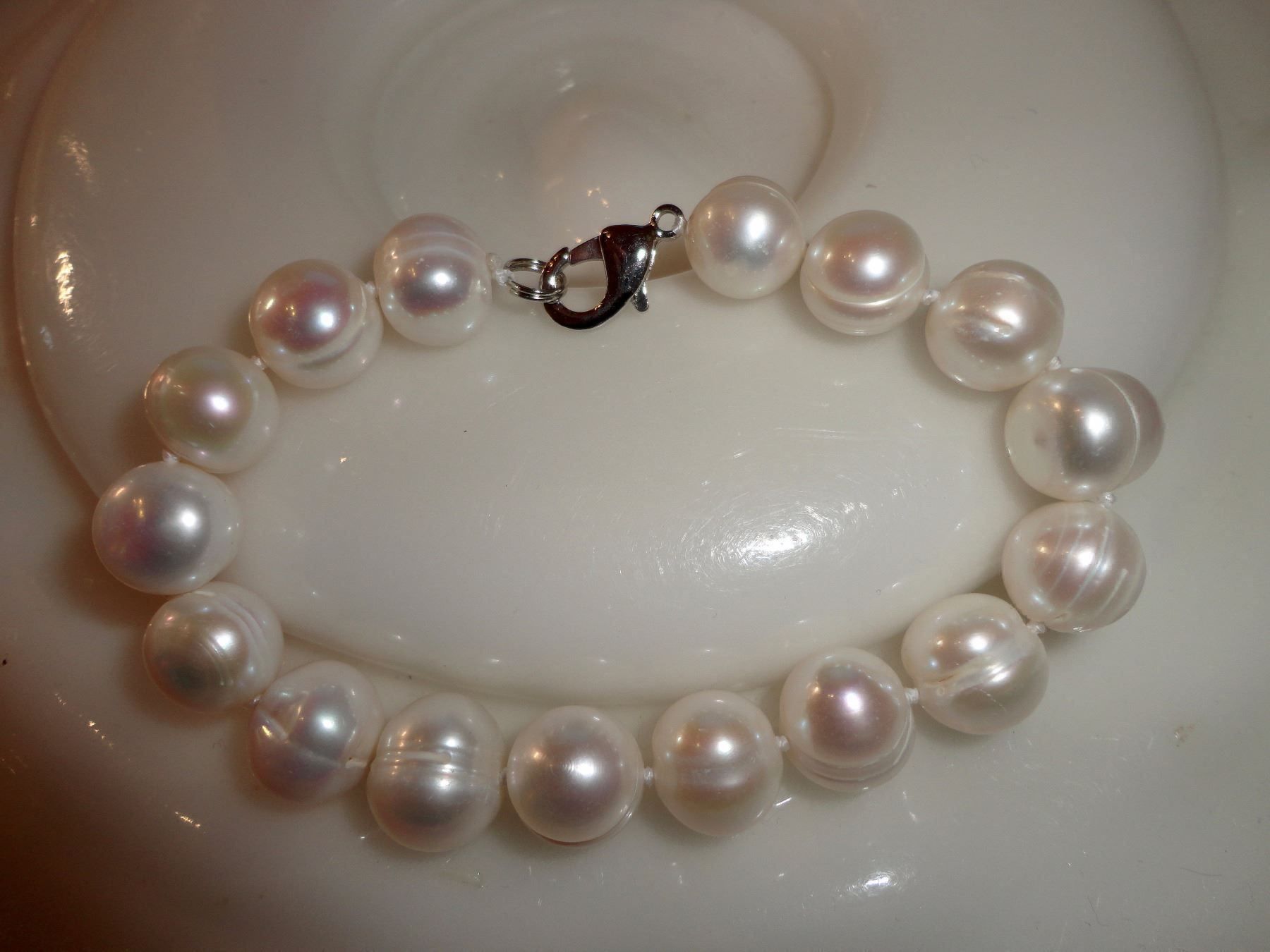 Bracciali & Braccialetti: Armband - Süsswasserperlen – Nuovo (secondo la descrizione) da Biberist venduto da tl-schmuck