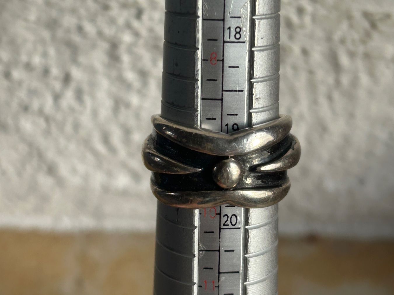 Anelli: Vintage Silber Ring (Grösse 61) – Usato da Dittingen venduto da Bellevista 6
