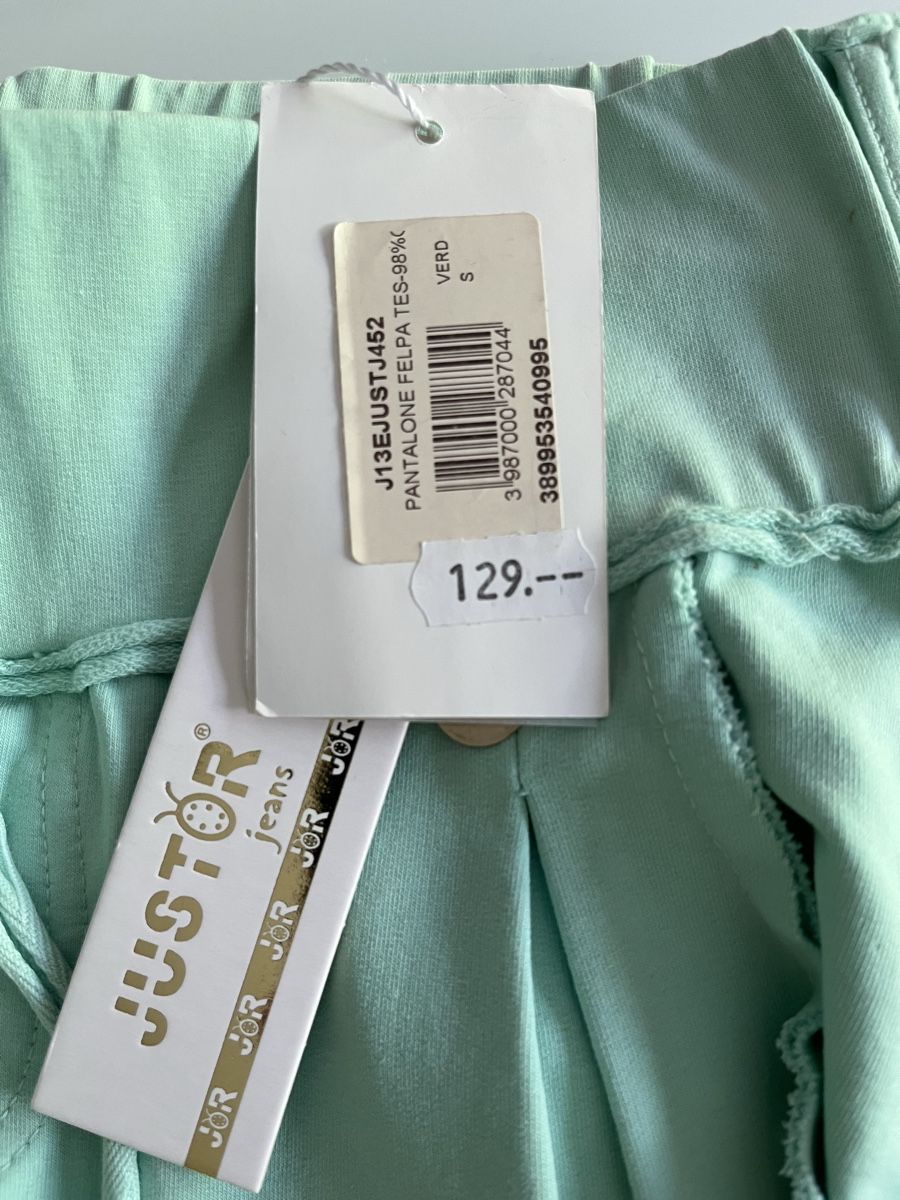 Pantaloni: JUSTOR Hose mint Grösse S neu mit Etikette – Nuovo e nell'imballaggio originale da Füllinsdorf venduto da Bambu2007 4