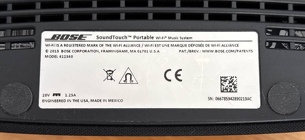 Bose Casse acustiche: Bose SoundTouch Portable Lautsprecher Box – Usato da Zürich venduto da vintera 4