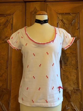 THE WILDSCHUTZ Bluse 100 % Baumwolle  Größe 36/38