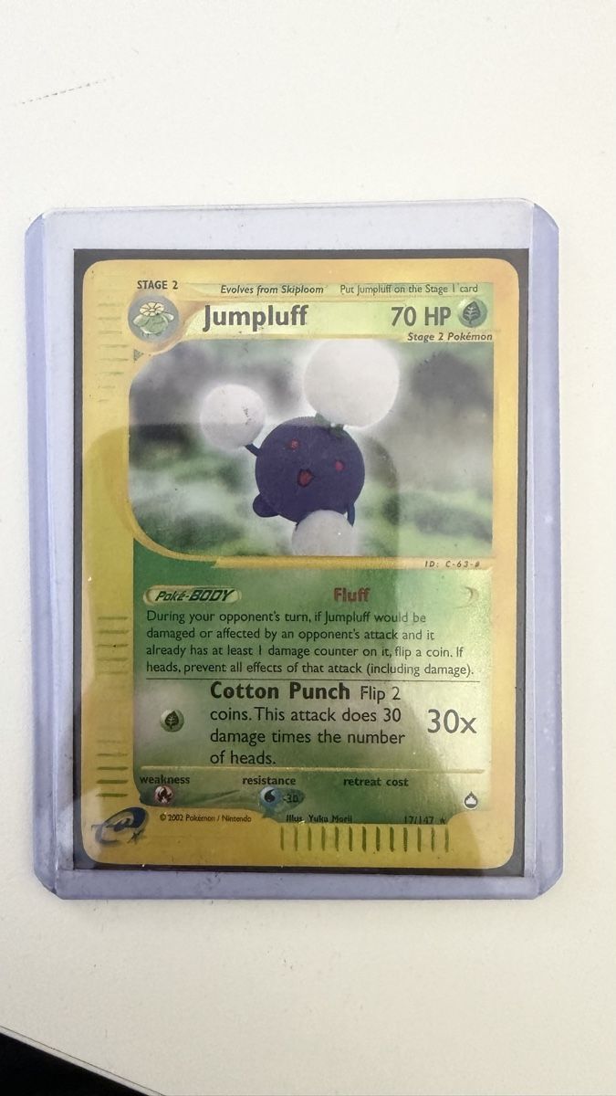 Pokémon Sammelbilder & Trading cards: Pokemon holo reverse jumpluff – Gebraucht aus Caslano von tuning21 2