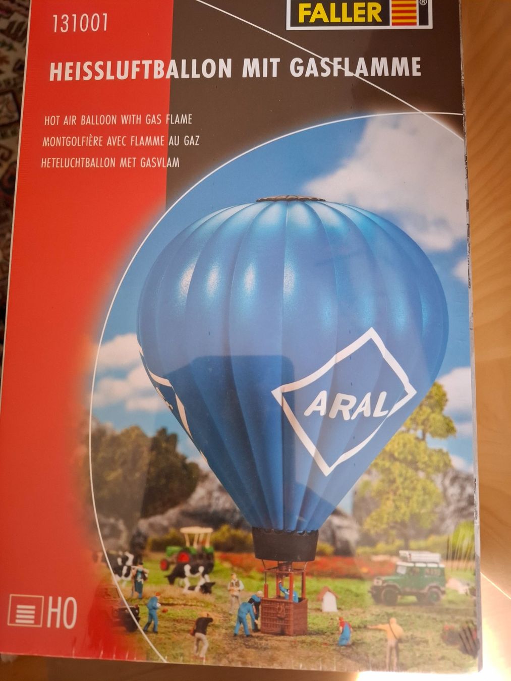 Faller Modellini di ferrovie: Heissluftballon  H0 – Nuovo e nell'imballaggio originale da Liestal venduto da Chrigu-1965
