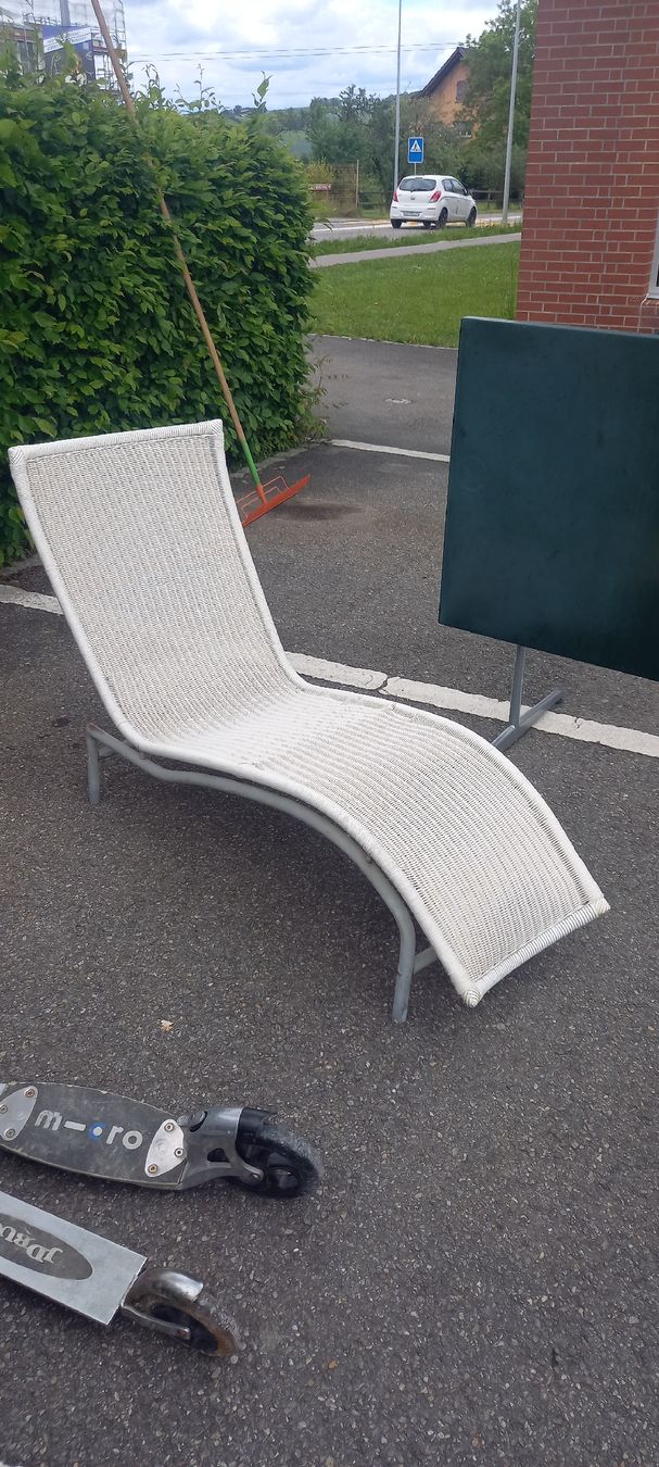 Sedie a sdraio: Tolle Gartenliege Metall/ Kunststoff – Usato da Wädenswil venduto da Greatstuff