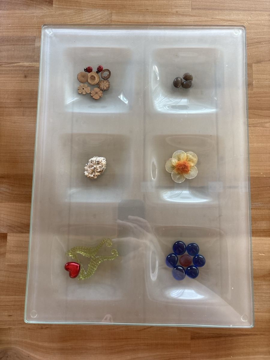 Tutte le decorazioni: Deko Glas Platte mit Deko Fächer – Usato da Rümlang venduto da baselsale1