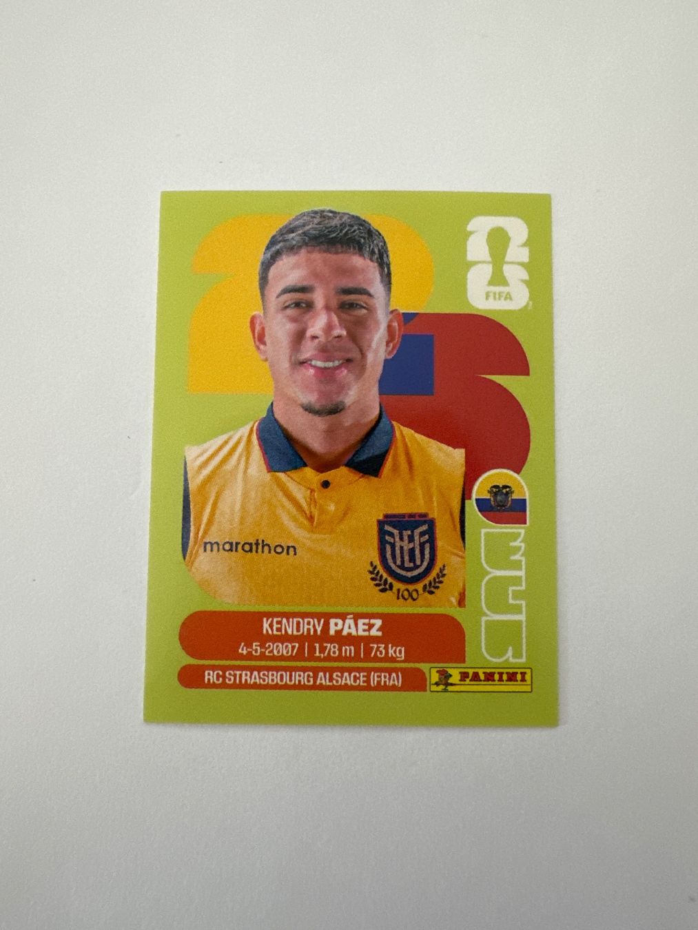 Panini Carte collezionabili: Panini FIFA WM 2026 Sticker - ECU 11 – Usato da Sulz AG venduto da DealWerk