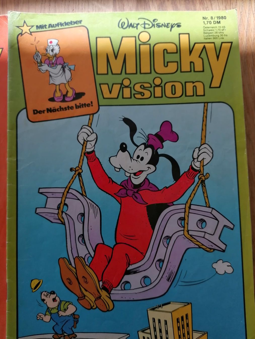 Fumetti: Micky Vision Hefte 1978-1987  8Stk. – Usato da Basel venduto da vintagecollector 4