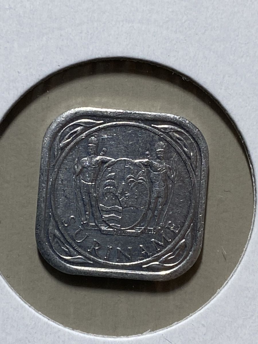 Tutti le monete: Suriname - 5 cents - 1970 – Usato da Payerne venduto da Mike1682 1