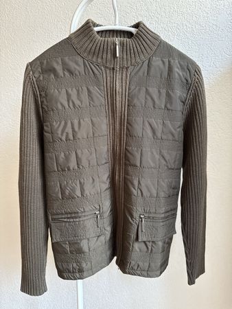 Cardigan maille/veste légère vert kaki Gerry Weber, t.38/M