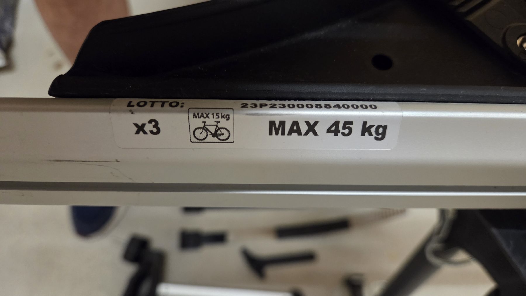 Balken: Heckfahrradträger Menabo Polaris 3 – Gebraucht aus Zürich von bugatore 4