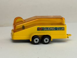 GB5- Matchbox Lesney  Anhänger Segelflugzeug Gliding Club