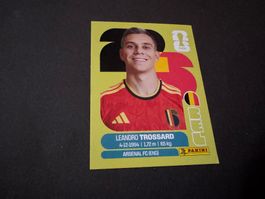 Panini FIFA Fussball WM 2026 Sticker Leandro Trossard BEL 18