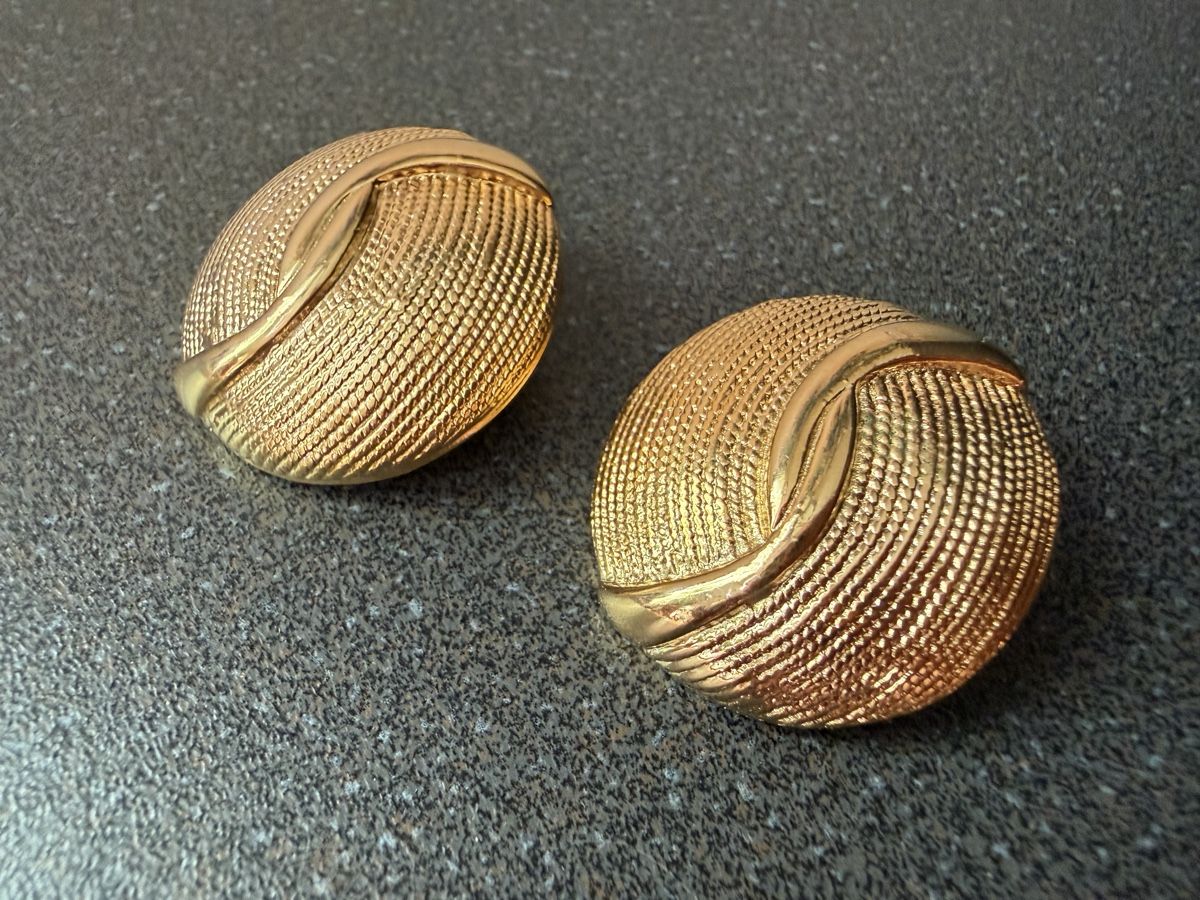 Orecchini pendenti & Orecchini a lobo: Vintage Ohrringe Clips Luxus Modeschmuck  – Usato da Lamone venduto da LaCantinaMagica 2